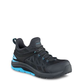 Red Wing CoolTech™ Athletics Safety Toe Athletic Werkschoenen Dames Zwart/Blauw - 2348